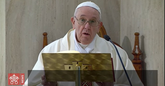 O Papa: o silêncio do tempo atual nos ensine a ouvir