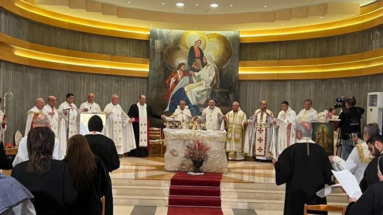 A Missa de encerramento da Assembleia Sinodal do Oriente Médio